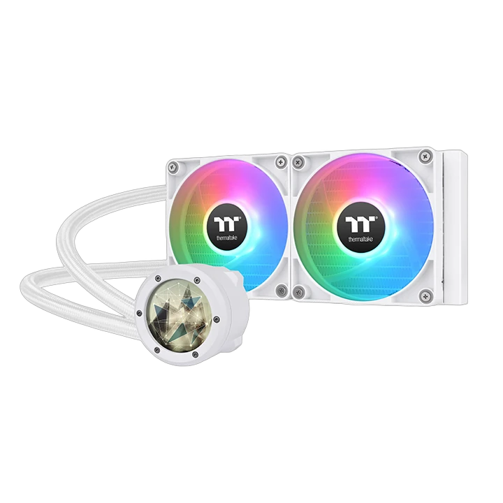 Thermaltake TH240 V2 Ultra ARGB Sync All-In-One Liquid Cooler - Snow Edition